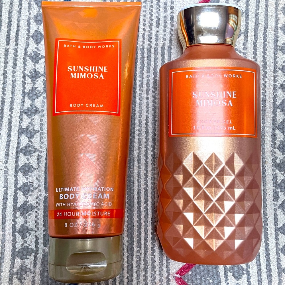 Sunshine Mimosa Bath and Body Works Bundle